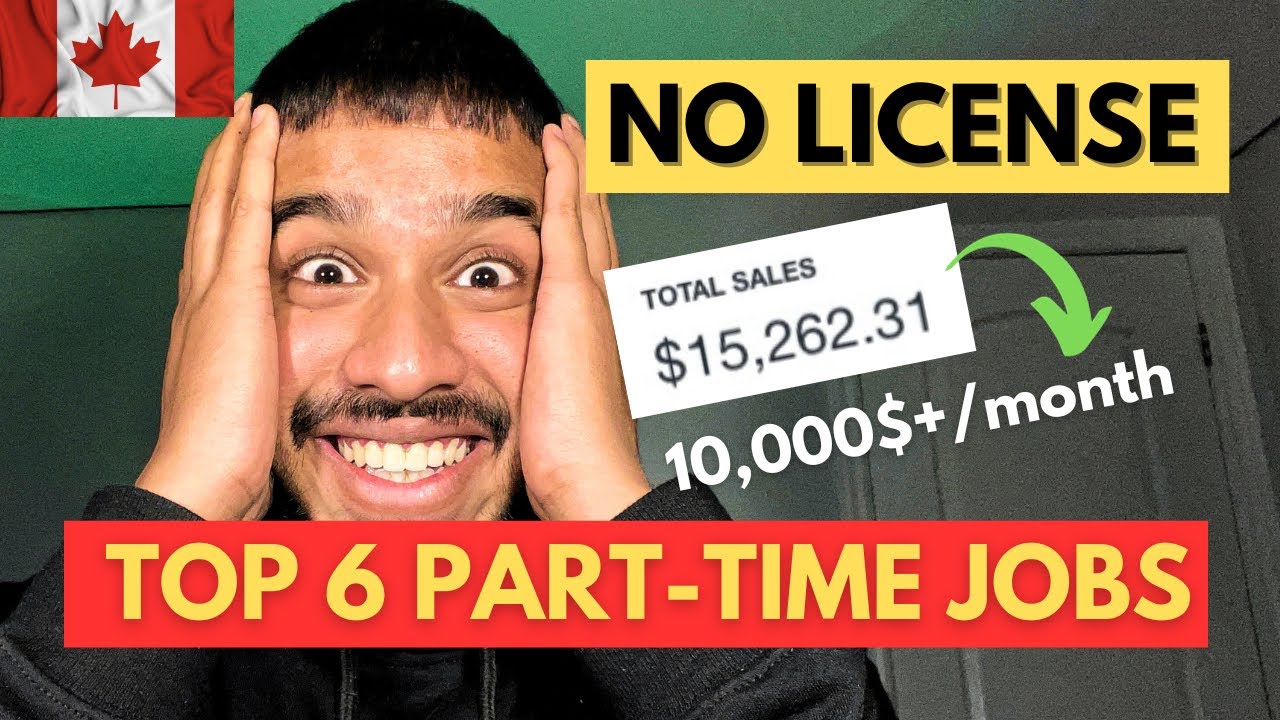 HIGHEST PAYING Part-time jobs WITHOUT ANY ‘LICENSE’ for International Students | Upto 50$/hr