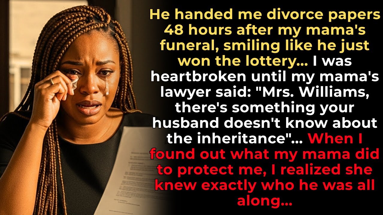 My Husband Filed for Divorce Right After I Inherited My Mom's Fortune – He Thought He Hit the Jac...