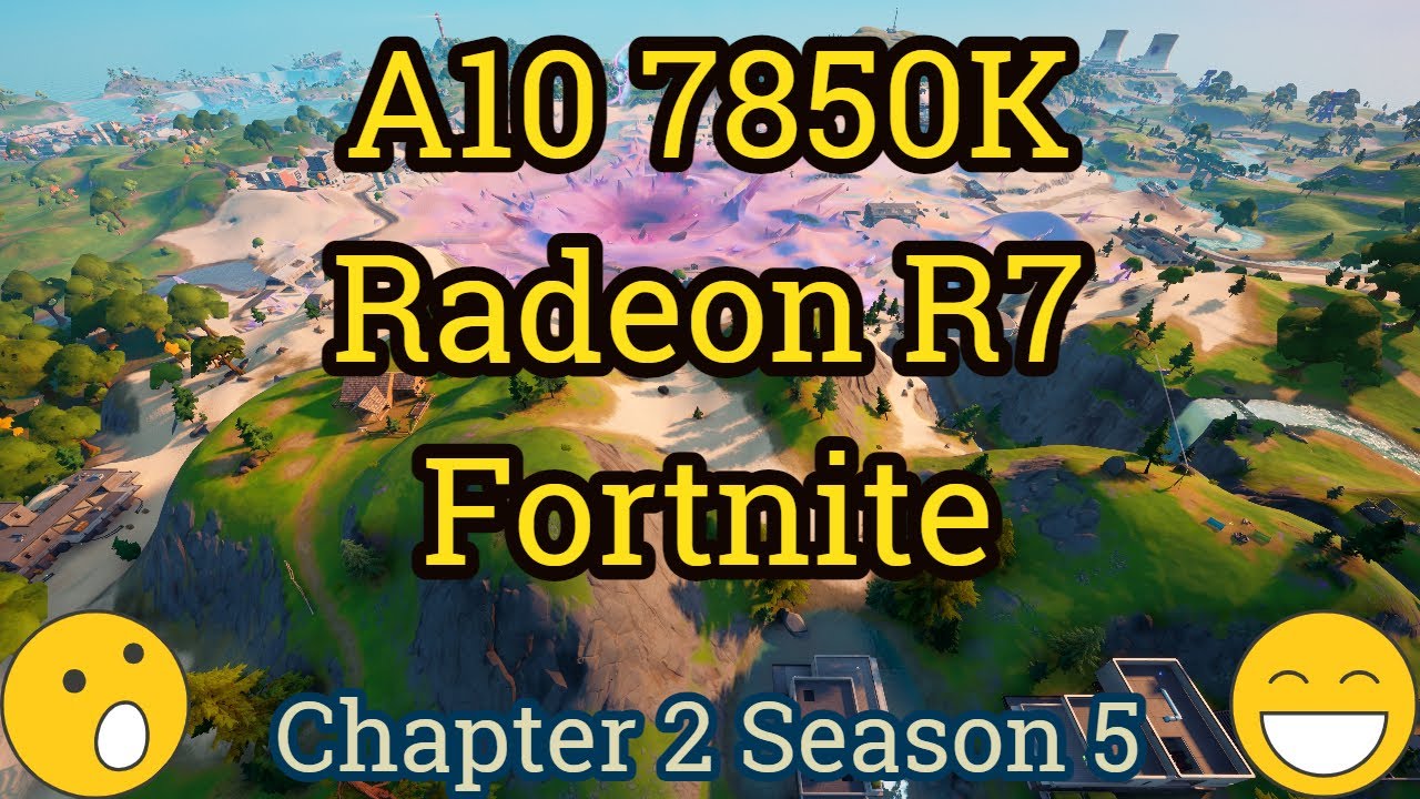 AMD A10 7850K + Radeon R7 = FORTNITE [Performance Mode]