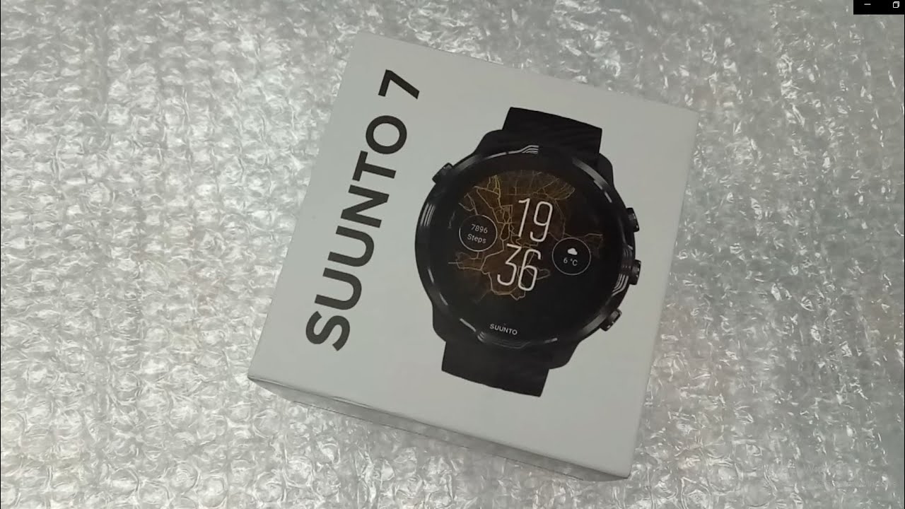 What's Inside Box ?? SUUNTO 7 ALL BLACK SS050378000