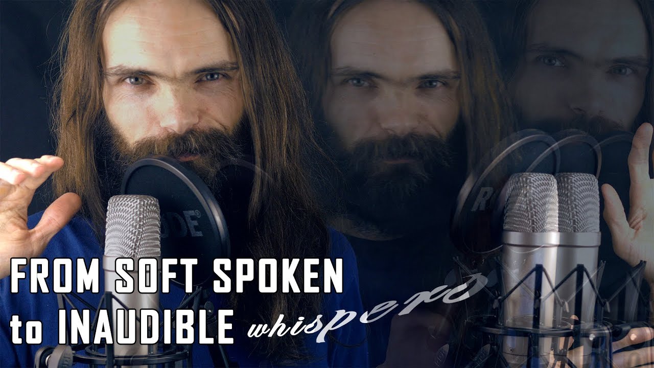 [ASMR] From Soft Spoken to Whispers to Inaudible whispers [sleepy voice]