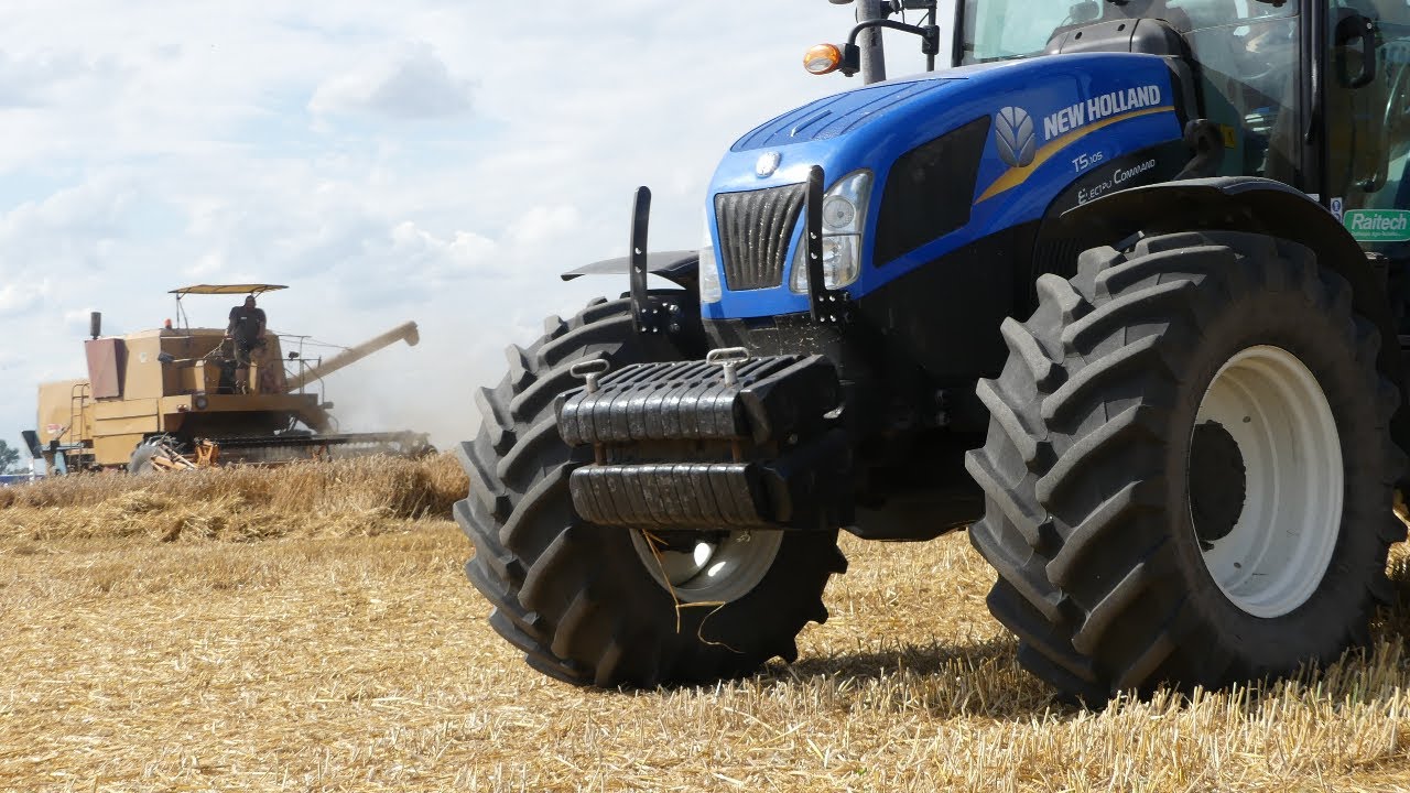 💥ŻNIWA 2021💥BIZON👨‍🌾NEW HOLLAND t5.105🚜