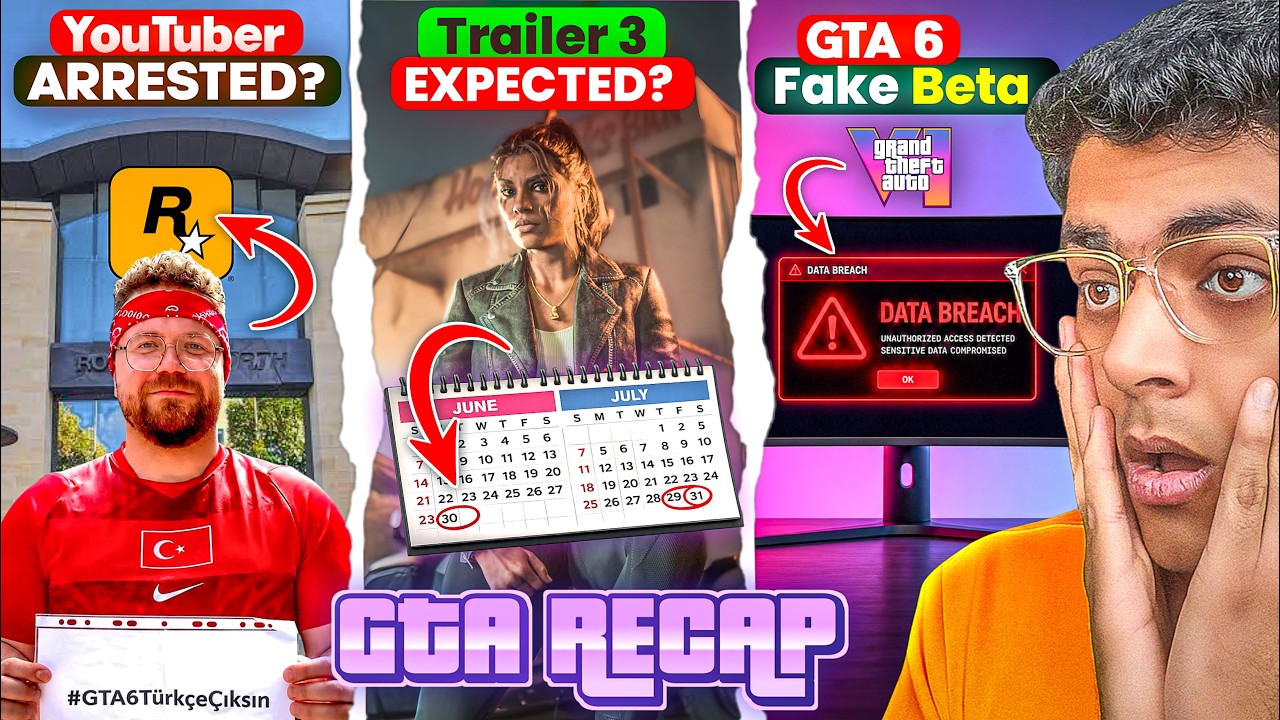 GTA 6 Beta SCAM 😱, Cops Stop GTA YouTuber, Rockstar Games Angry, Strauss Speaks Out | GTA Recap 21