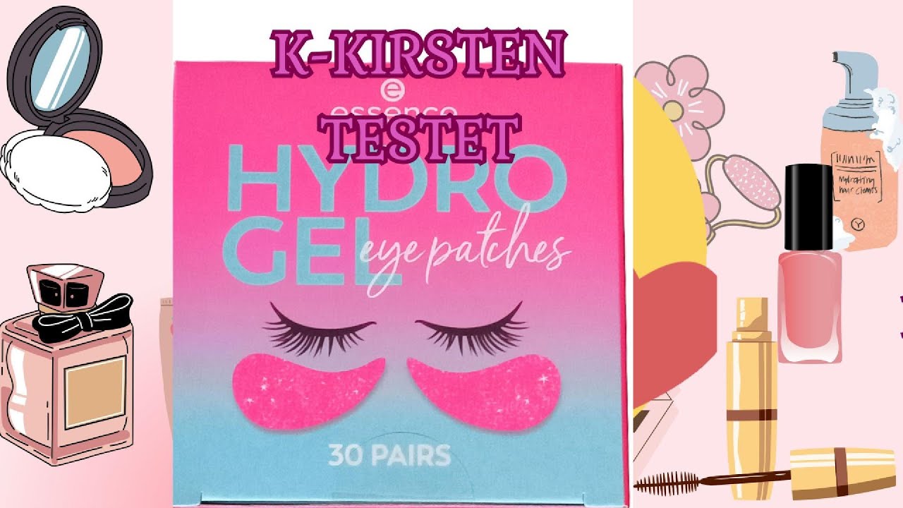 essence Hydro Gel eye patches 👁️💟 #eyepatches #skincare #beauty #essence #augenpflege #augen