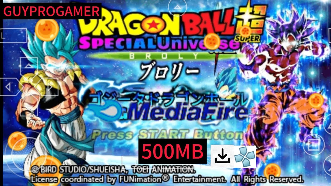 NEW DRAGON BALL SPECIAL UNIVERSE MOD | DBZ TTT PSP | PPSSPP WITH MEDIAFIRE LINK 