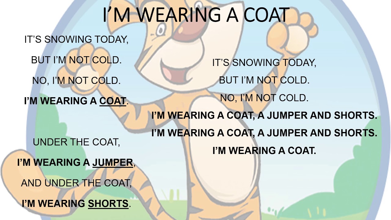I'M WEARING A COAT - NEW TIGER 2