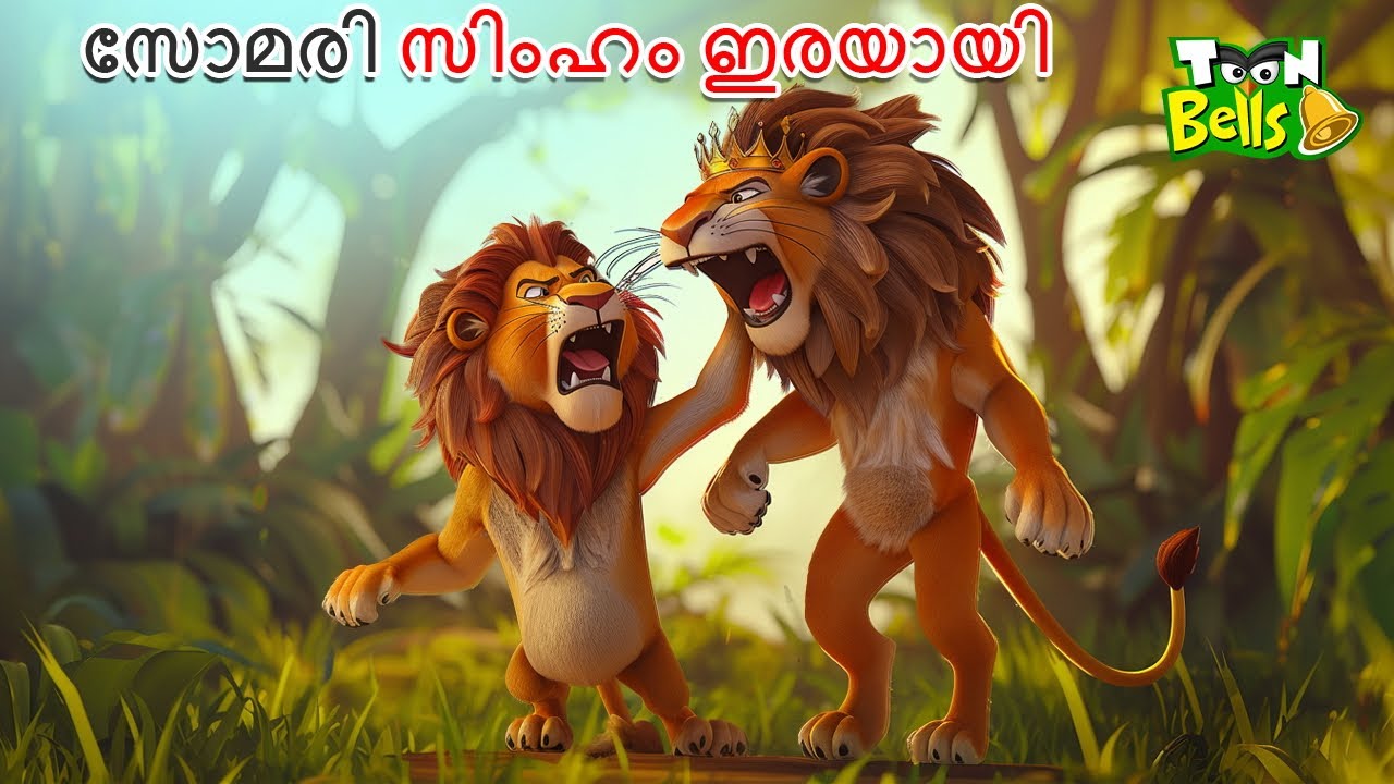 സോമരി സിംഹം ഇരയായി | MALAYALAM  FAIRY TALES | STORIES IN MALAYALAM | MALAYALAM  FAIRY TALES