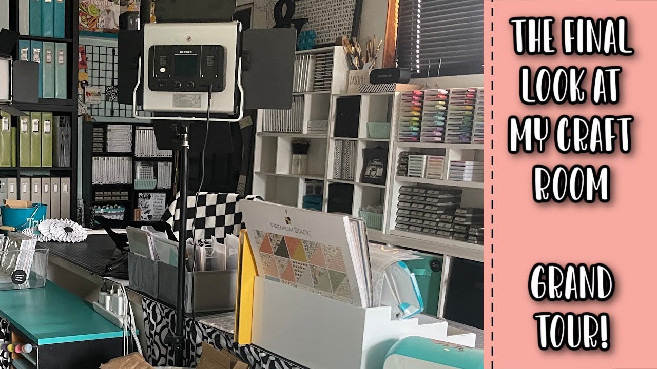 😍 The Ultimate 2023 Craft Room Tour Revealed - JUST WOW!