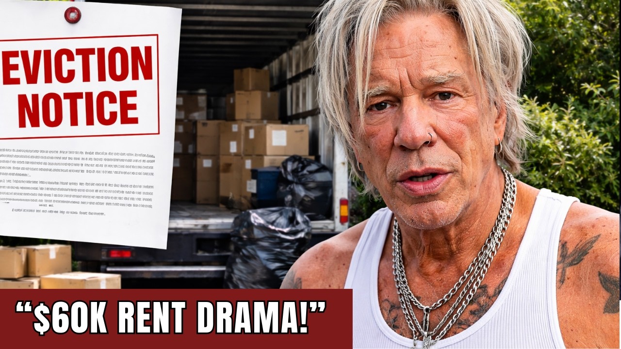 Mickey Rourke BREAKS SILENCE: SHOCKING Admission About $60,000 Rent Eviction!
