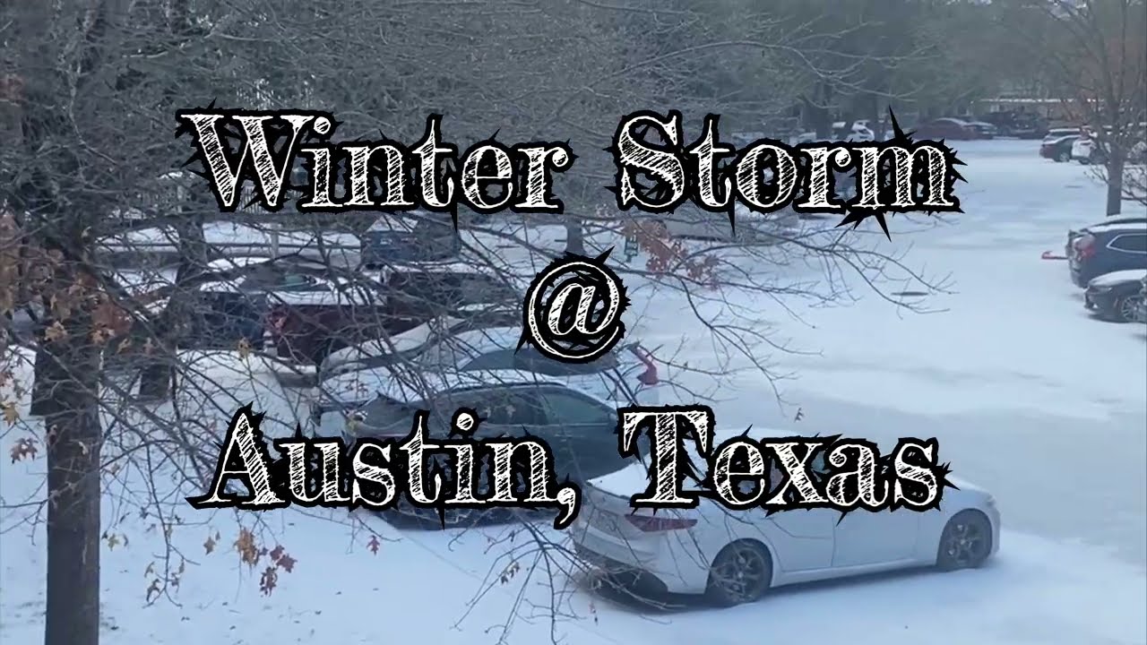 Winter Storm Austin, TX in Winter 2026 | Weather, Streets & Vibes