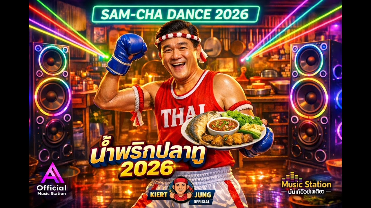 น้ำพริกปลาทู - [2026 Spicy Sam-Cha EDM] | Kiert Jung x AI Official x บันเทิงอย่างเดียว