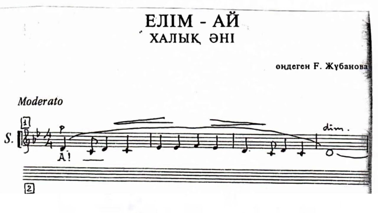Ғазиза Жұбанова - Елім ай