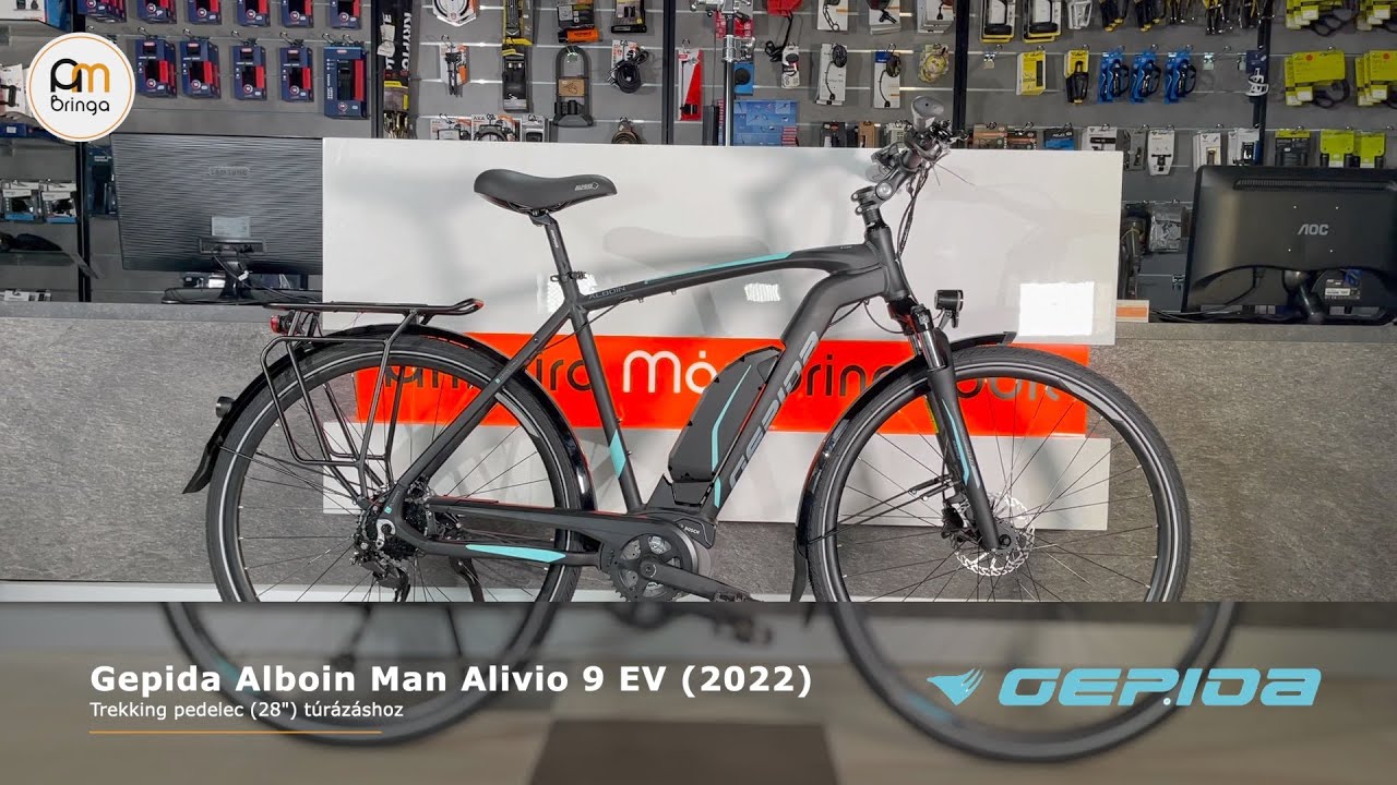Gepida Alboin Man Alivio 9 EV (2022) - Ambringa Ebike Videók