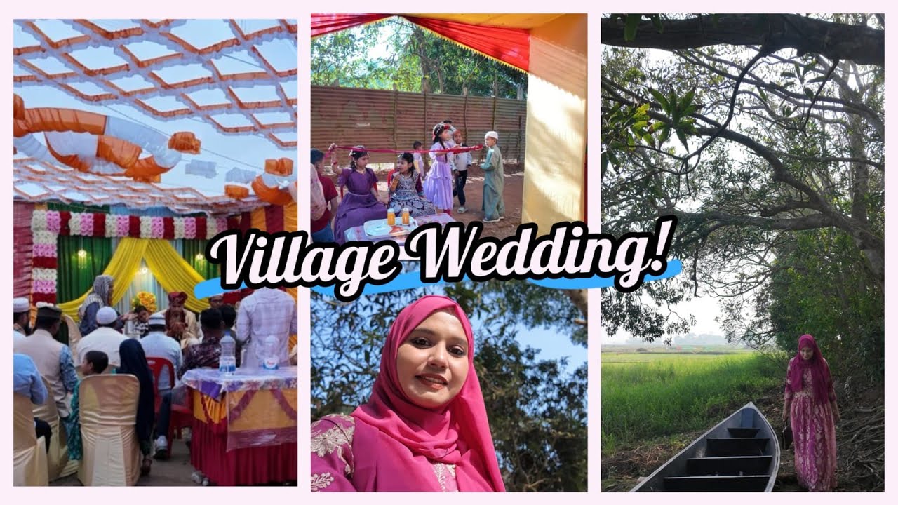 শহর ছেড়ে গ্রামের বিয়ে | City to Village Wedding Experience.