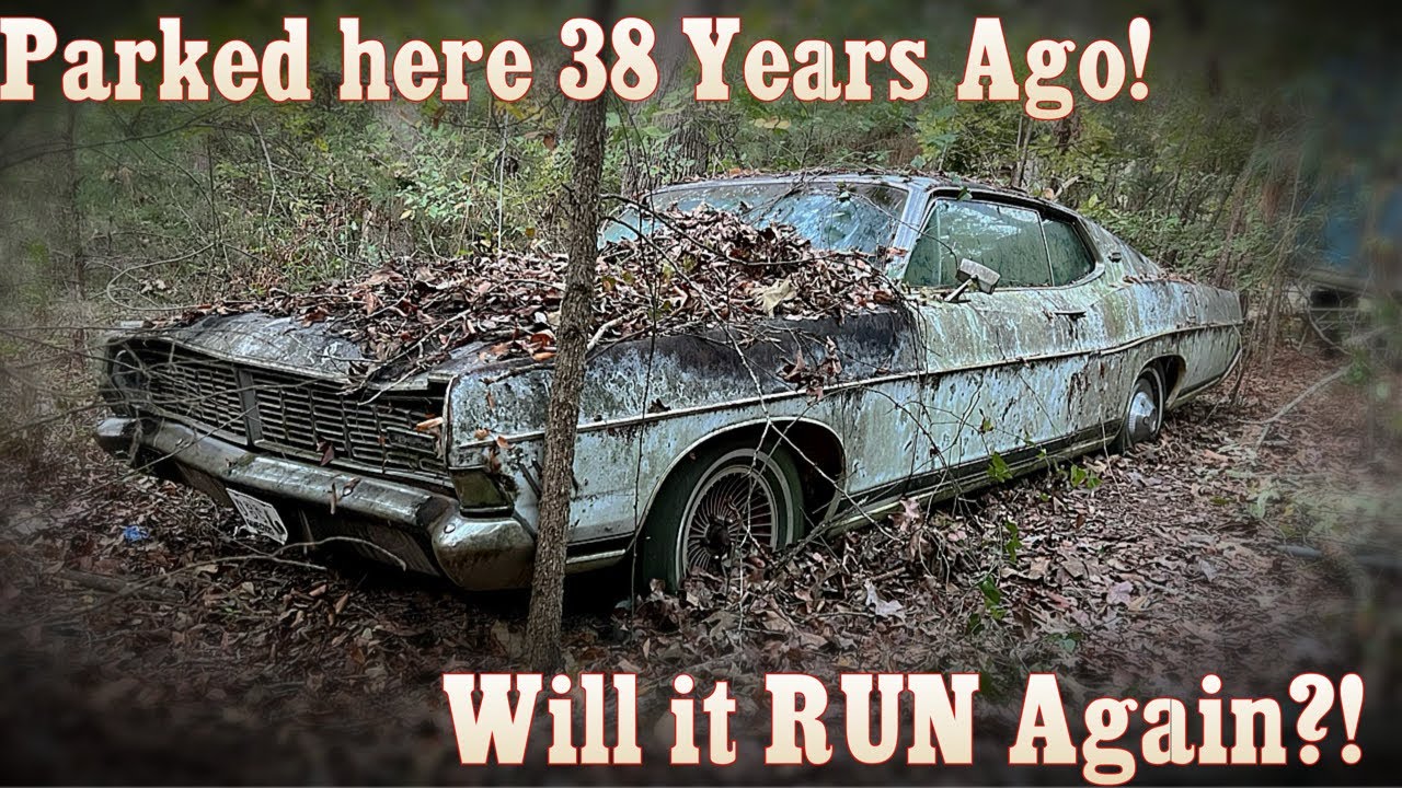 Parked and FORGOTTEN 38 Years Ago! Will this Ford Galaxie XL Run Again?!