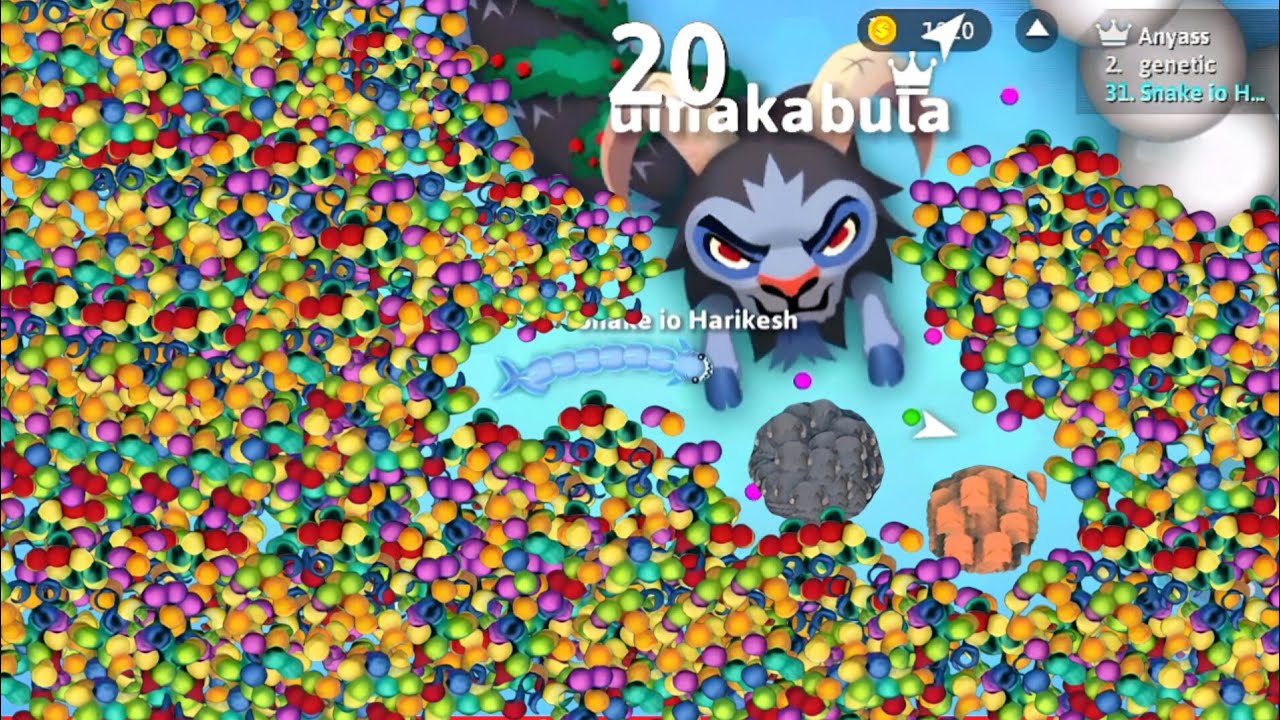 Snake.io Full Long Gameplay 🐍 | Biggest Snake Ever 🔥 Pro Moves | Harikesh