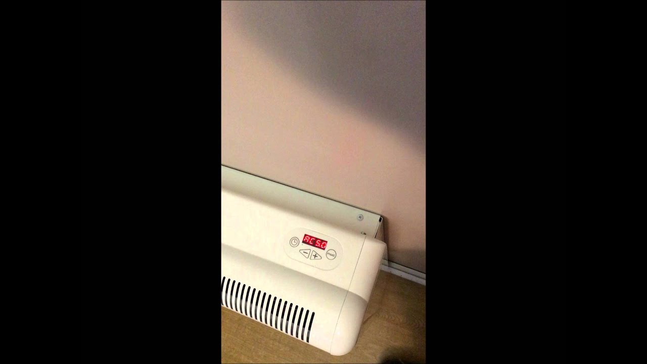 Ecombi Electric Thermal Storage Heater Operation