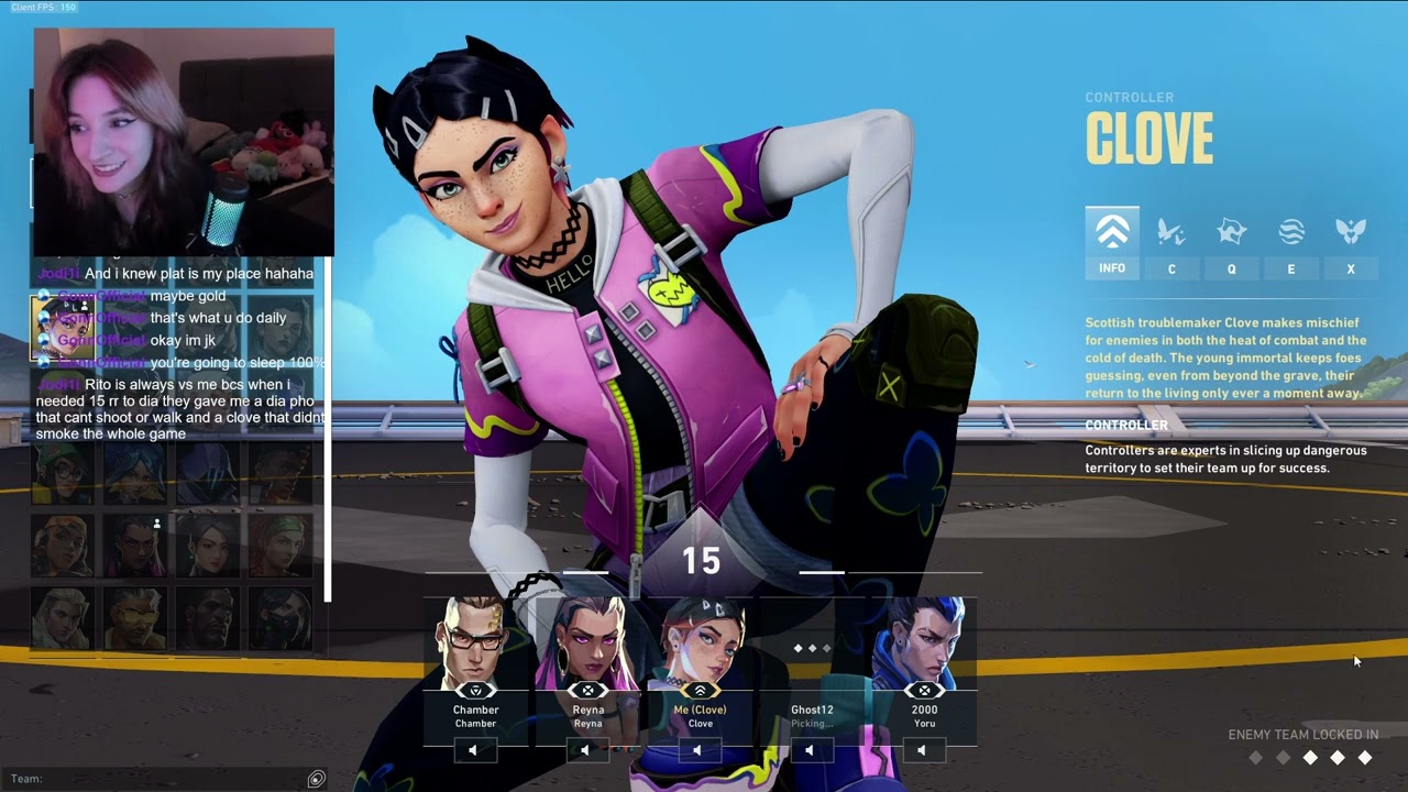 VOD✨VALO COMP✨Baiting team and clapping cheeks :OOOOO ✨ !lurk !rank !socials !clip !pp !hug