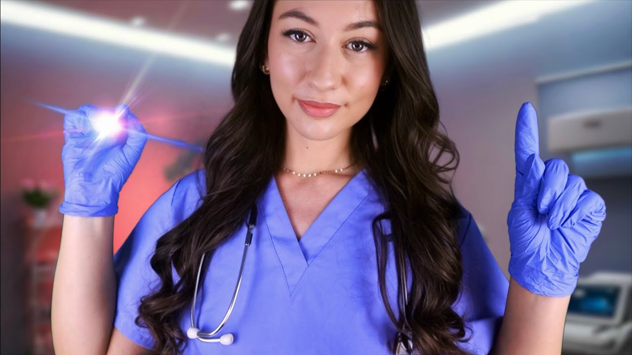 ASMR Full Body Medical Exam Doctor Roleplay 💙 Soft Spoken