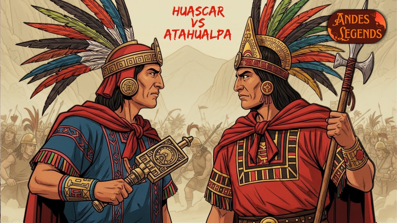 Huáscar vs Atahualpa: El Brutal Enfrentamiento que Selló el Fin de un Imperio | Andes Legends
