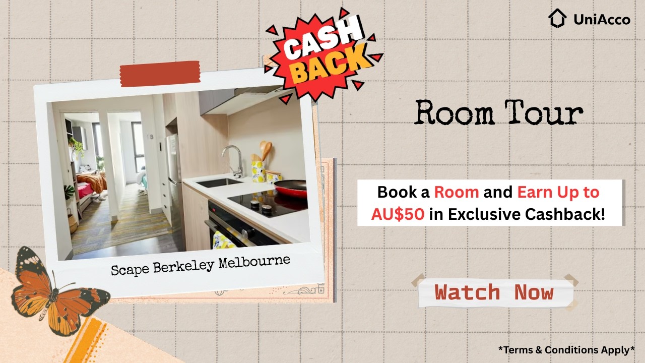 Room Tour Scape Berkeley Melbourne | Student Accommodation in Melbourne | UniAcco