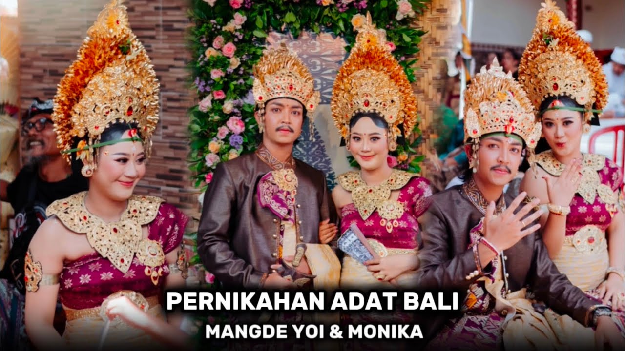 PERNIKAHAN ADAT BALI || MANGDE YOI dan MONIKA 💍 26 - 10 - 2025