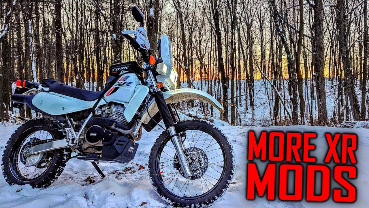 Back to Work on The XR650L Dual Sport / Adventure Build!