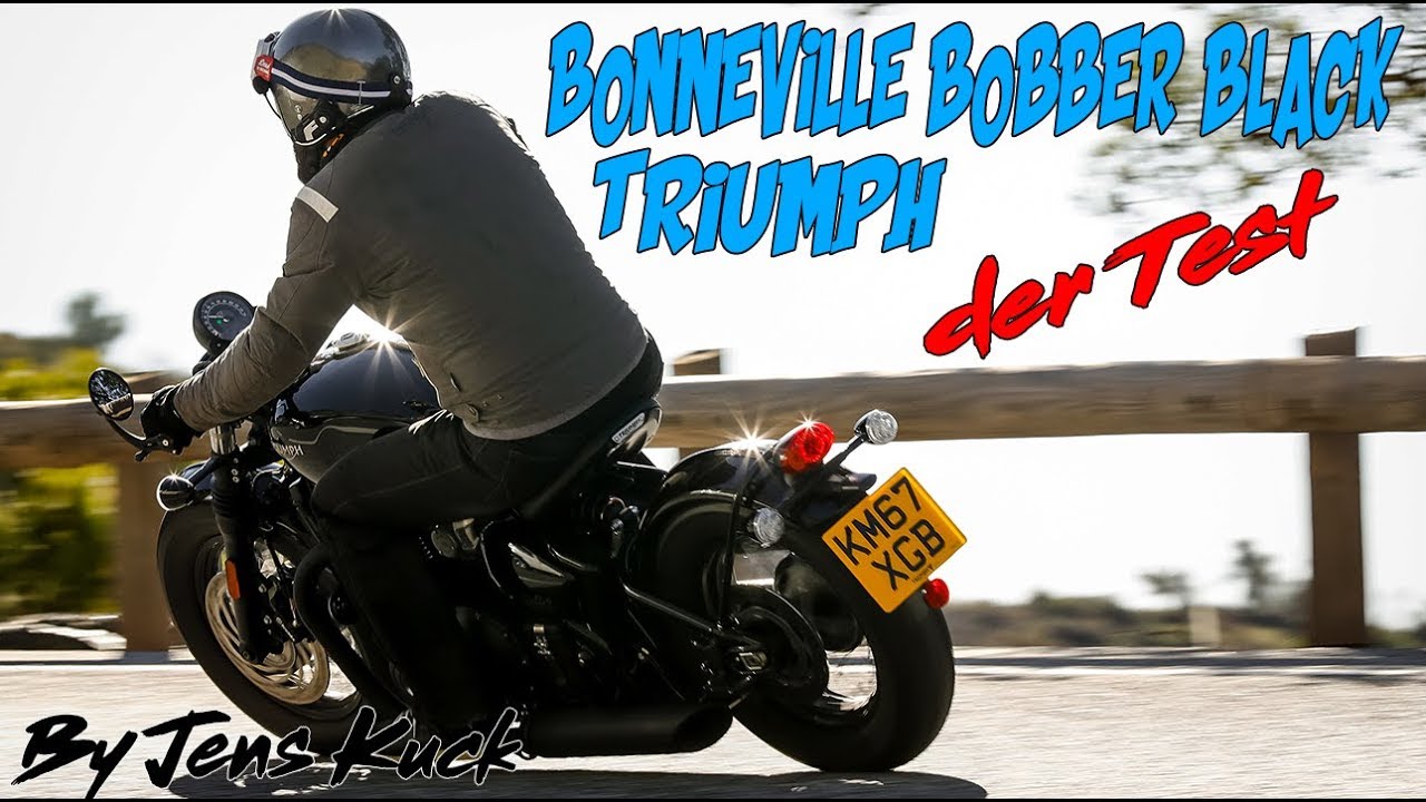 Triumph BONNEVILLE BOBBER BLACK - Der Test | Jens Kuck