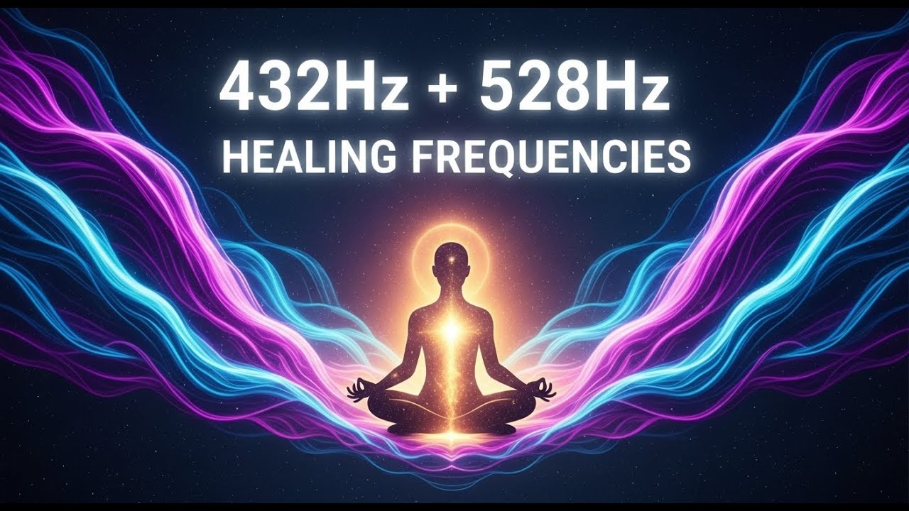 432Hz + 963Hz Zen Frequencies | DNA Repair, Meditation & Spiritual Awakening
