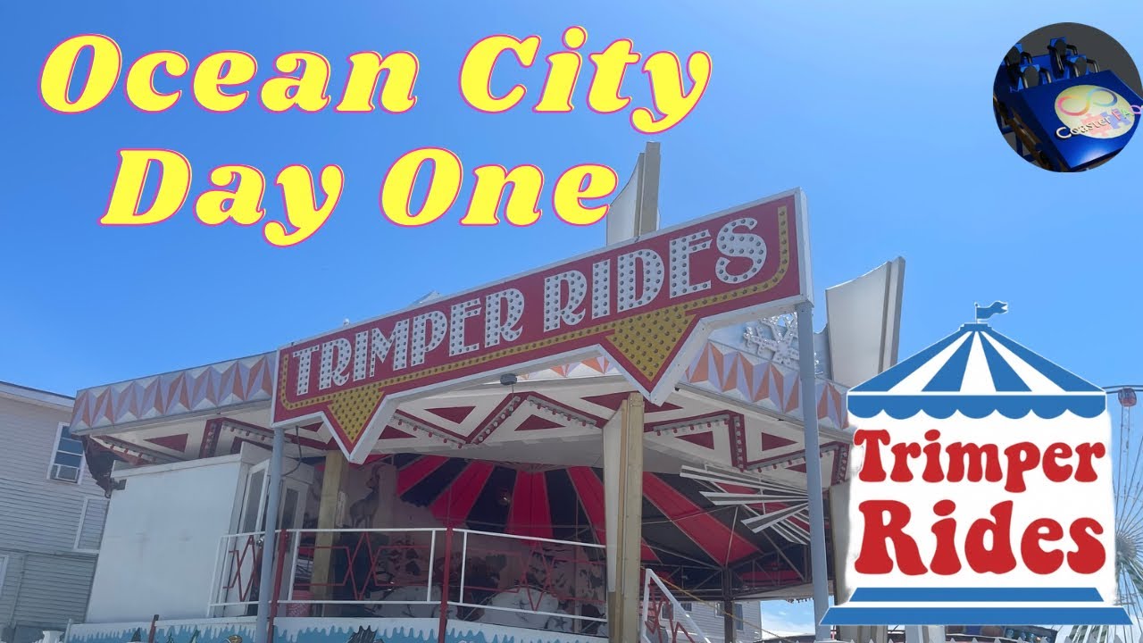 Coasting Through Ocean City, MD Day 1 (Trimper’s Rides)