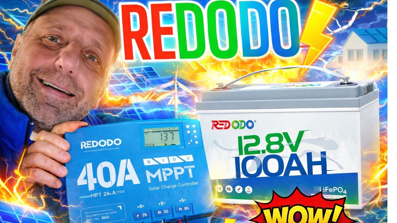 MOCNY MPPT REGULATOR 40 A REDODO  recenzja -test