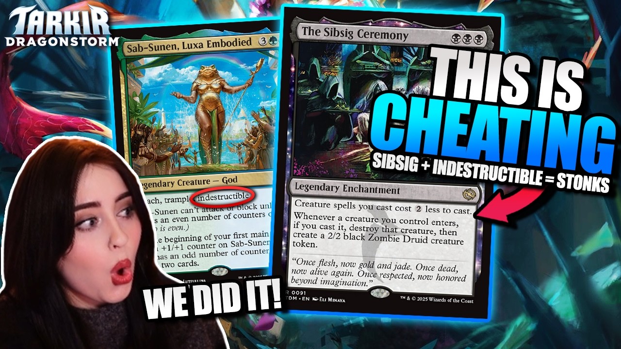 I CAN'T BELIEVE I MADE THIS CARD WORK!😱 | Tarkir Standard MTG Arena