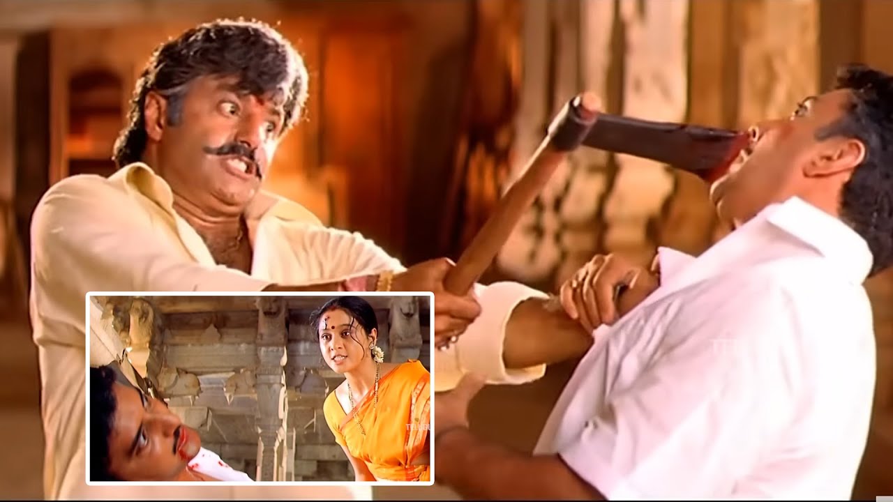 Balakrishna Telugu Blockbuster Action Fight Scene | Telugu Action Scene | @TeluguVideoZ