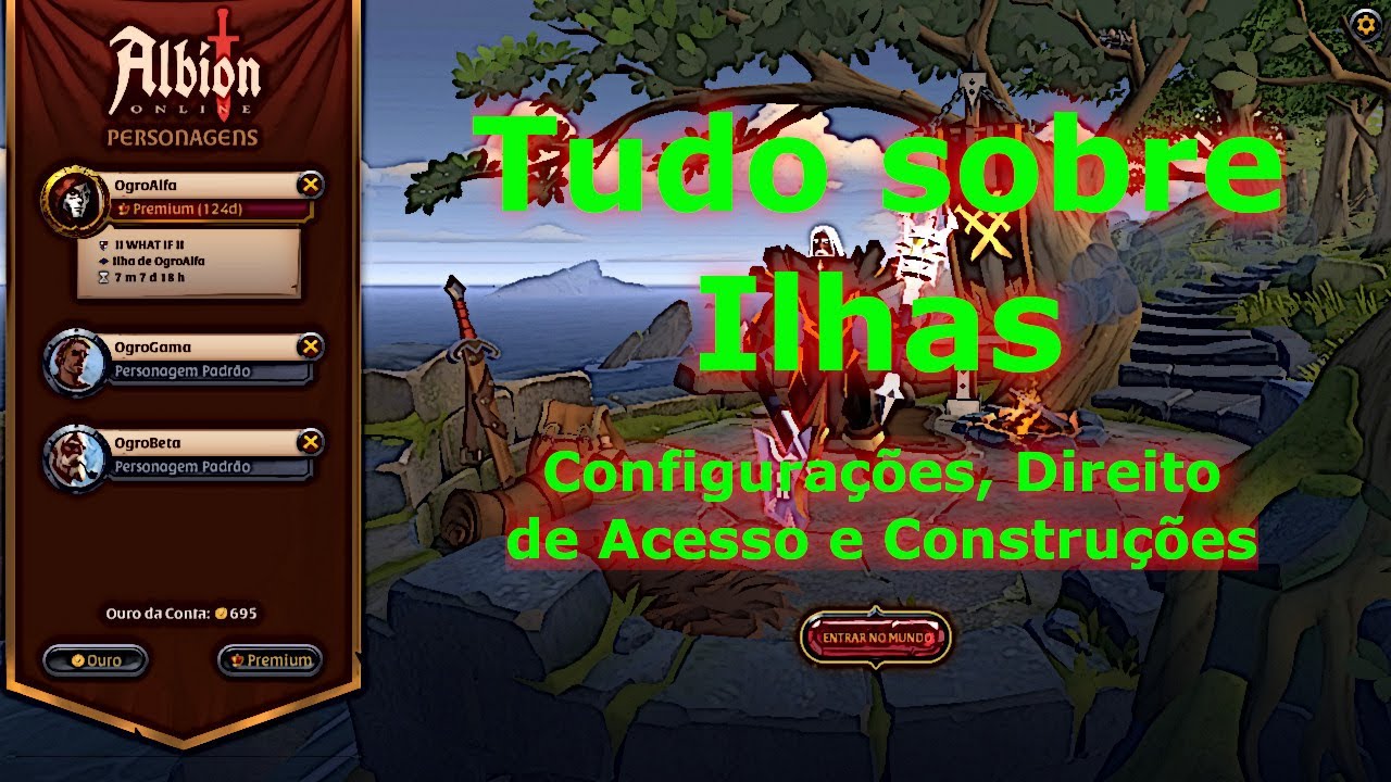 Tudo sobre Ilhas - Permissões de Acesso, Configurações e mais - ATUALIZADO - Albion Online