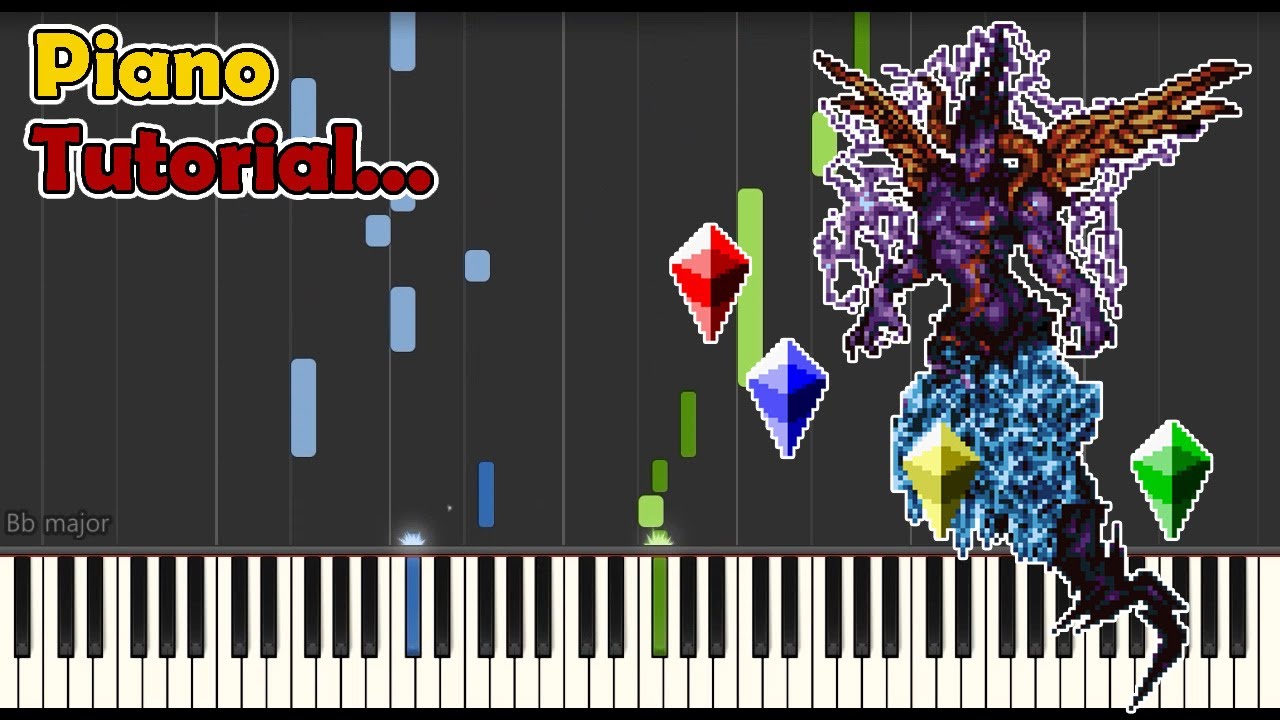 [Piano Tutorial] Super Mario RPG - Fight Against Culex