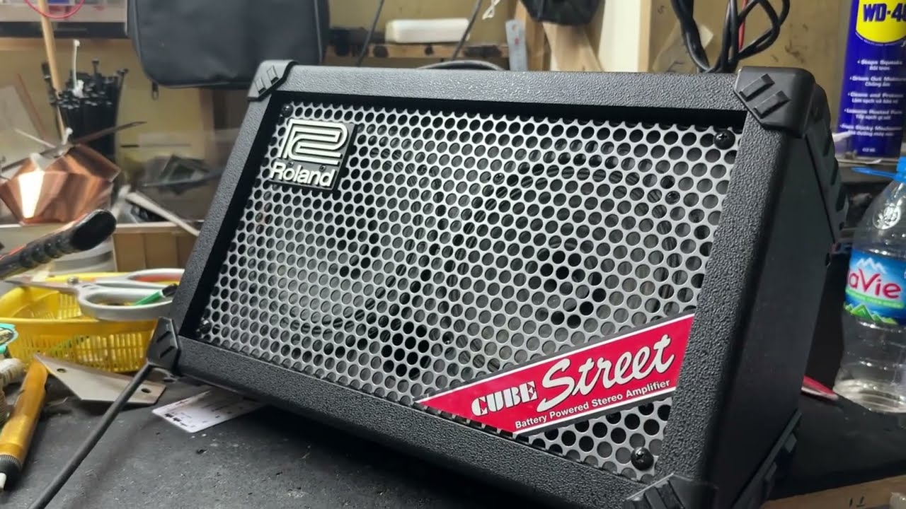 Test Roland Cube Street với Fender Japan