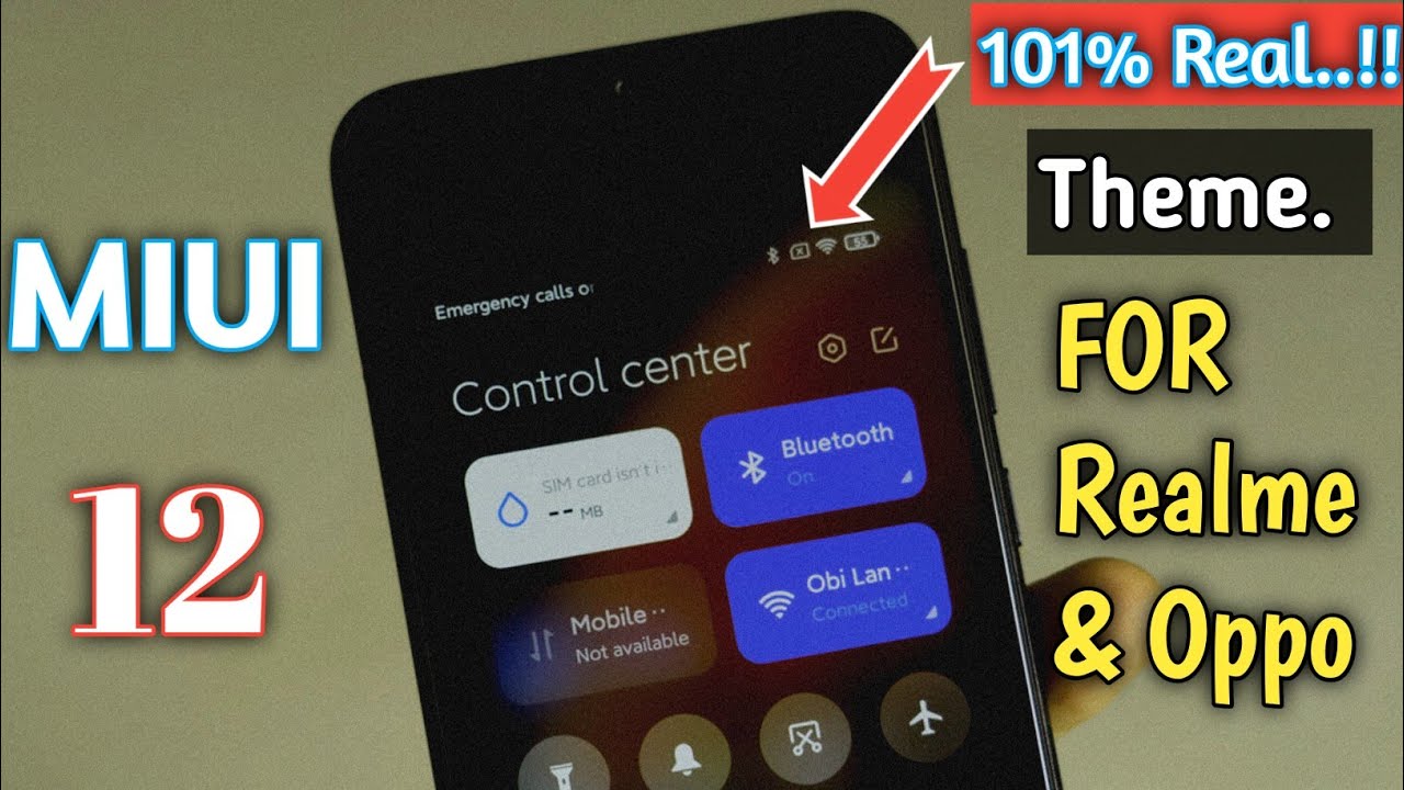 Real Miui 12 Theme For Oppo & Realme Device || MIUI 12 Theme || Termite Tech