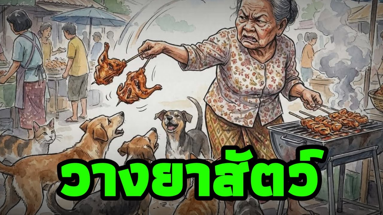 ชดใช้กรรมวางยาสัตว์