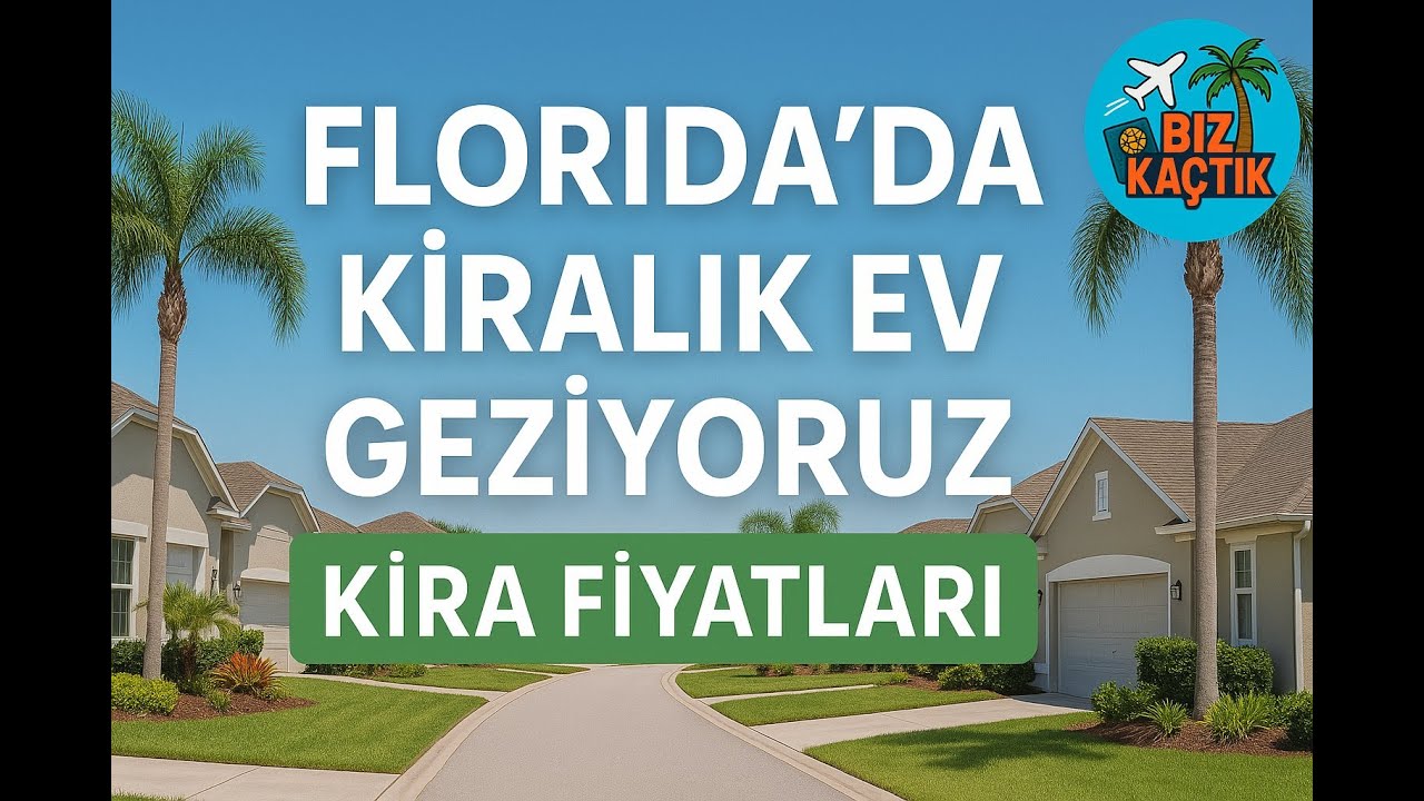 Amerikada Kiralık Ev Turu, Floridada Kira Fiyatları, Evlerin İçi Nasıl ?