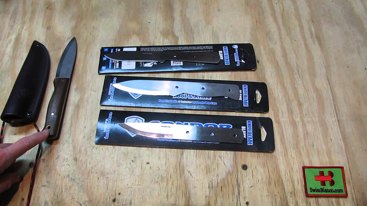 condor knife and tool blade blanks
