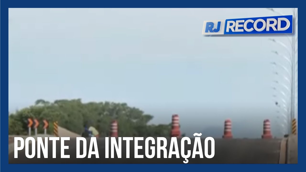 Ponte da Integração será liberada para tráfego nos próximos dias