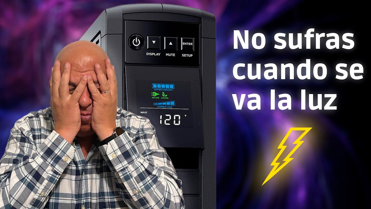¡No sufras cuando se va la luz! CyberPower de 1500VA, además, el director responde dudas.