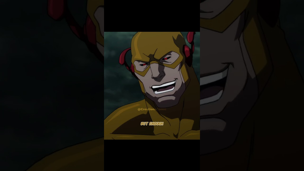 The Flash altered the Timeline | #shorts #dc #flash #reverseflash #justiceleague #comics #dccomics