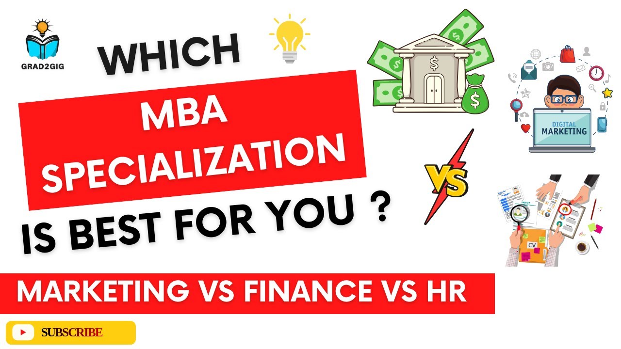 Which MBA Specialization is Right for You? | Finance vs Marketing vs HR Explained !