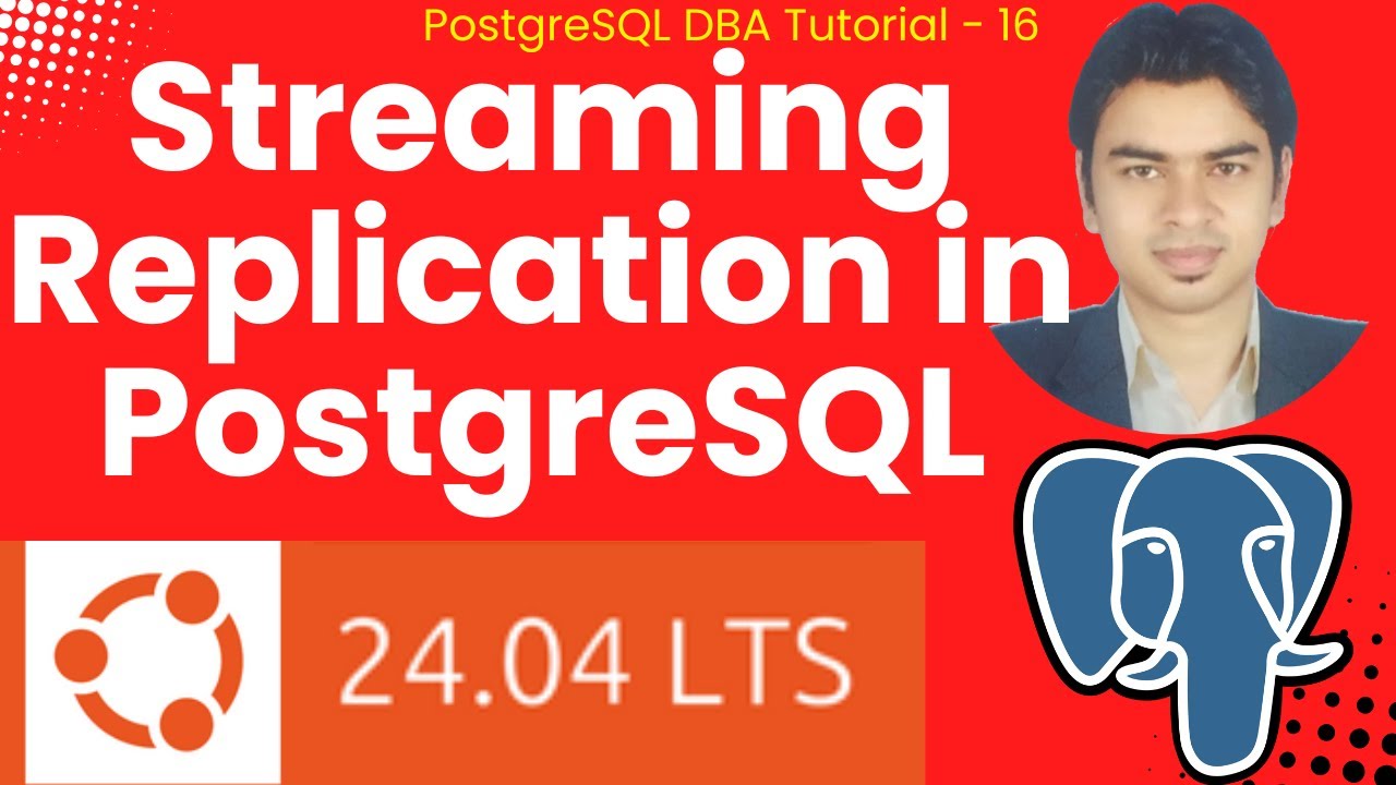 (हिंदी) -How to setup streaming replication in PostgreSQL on Ubuntu 24.04 #postgresql #replication