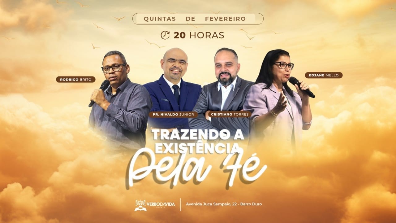PR. NIVALDO JUNIOR | QUINTAS ESPECIAIS - Trazendo à existência pela Fé | 05/02/2026