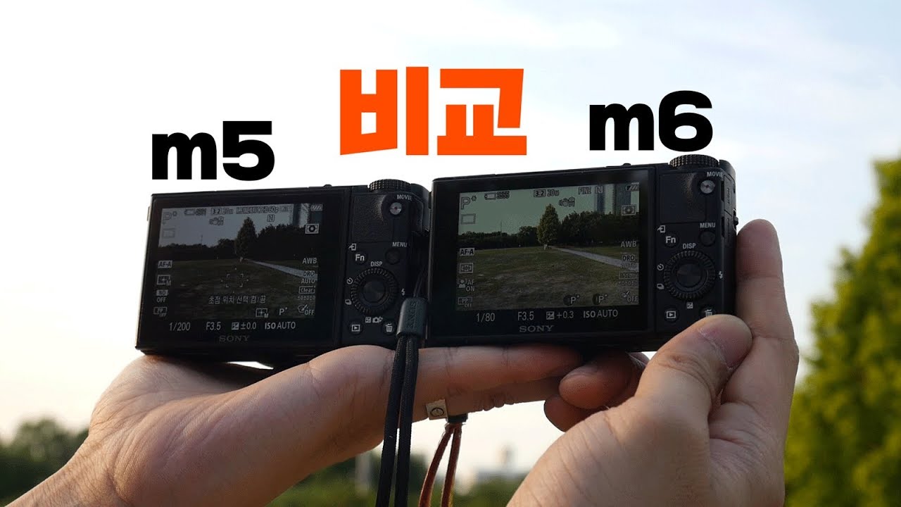 [제품협찬] 옆그레이드냐 똑딱이끝판왕이냐! 논란의 소니RX100 M6, 이전세대M5와 전격비교!