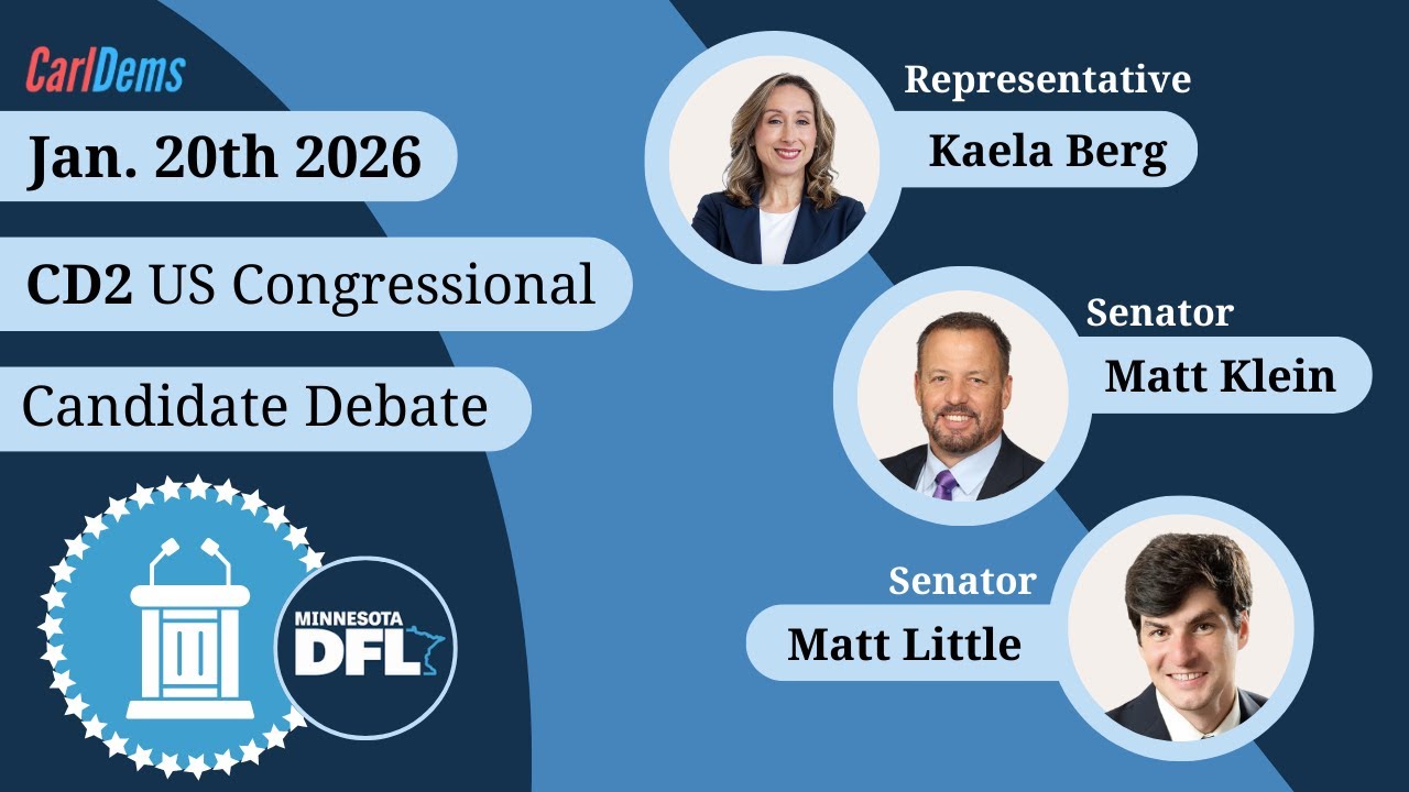 Carleton Democrats CD2 Primary Debate