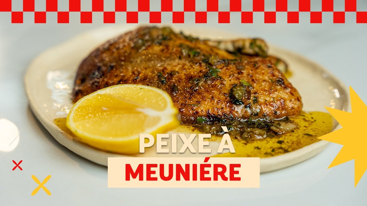 Peixe à Meuniére de dar água na boca | Léo Abreu