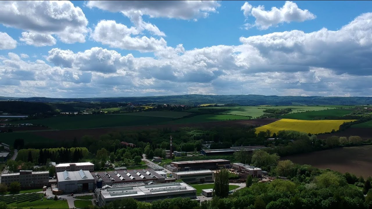 Letiště Stichovice - Prostějov 16.5.2021 - záběry z dronu dji Spark